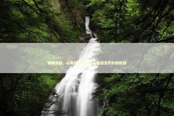 情降法后，心有疑虑、期望与困惑交织的新阶段 泰国情降法事预约