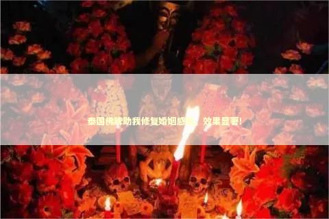 泰国佛牌助我修复婚姻感情，效果显著！ 日元丙火弱怎么补财库